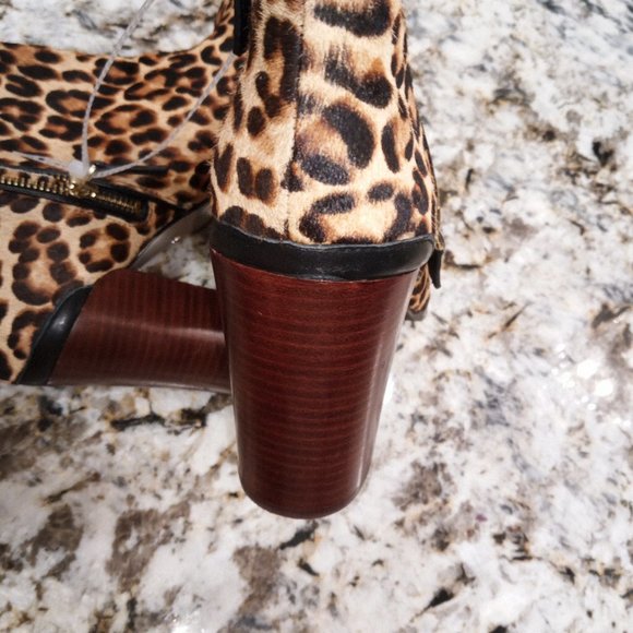 Katherine Kelly Jaymie Leopard women's boots SAVE $140 OFF RETAIL coach ugg - Picture 10 of 10